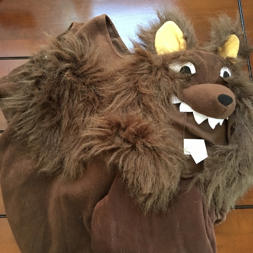 Pottery Barn 2T/3T wolf costume